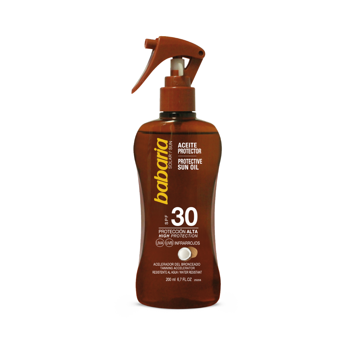 SPRAY DE ACEITE DE COCO PROTECTOR 200 ML (CON UN AFTERSUN DE REGALO) REF.50000703