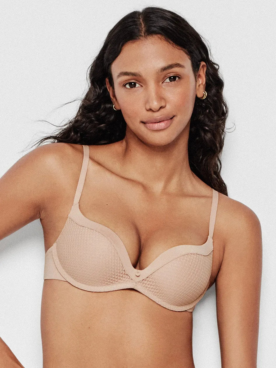 SUJETADOR PUSH UP +1 SIN ARO GISELA REF.1/0339