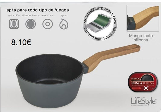 CAZO DE ALUMINIO ZENITH 16 CM REF.4456