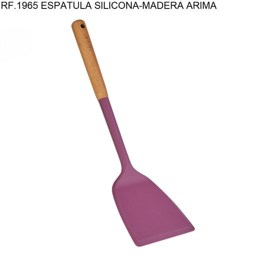 ESPATULA DE SILICONA Y MADERA ARIMA REF.1965
