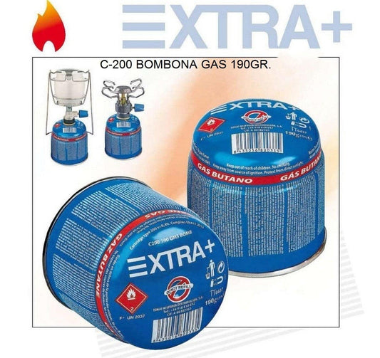 BOMBONA DE GAS BUTANO 190 G REF.C-200