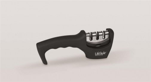 AFILADOR CUCHILLOS INOX Y CERÁMICA REF.2597