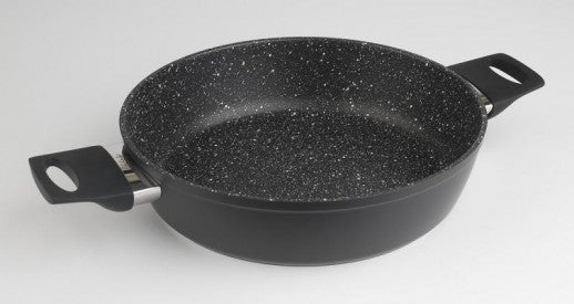 CAZUELA BAJA ALUMINIO PIEDRA