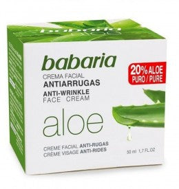 CREMA FACIAL ANTIARRUGAS 50 ML ALOE REF.31204
