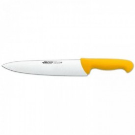 CUCHILLO COCINERO AMARILLO 250 MM DISPLAY REF.292200