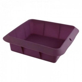 MOLDE LASAÑA SILICONA VIOLETT 23,9X23,5X6,5 CM REF.3737