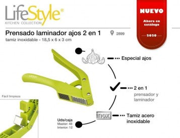 PRENSADOR/LAMINADOR DE AJOS REF.2899