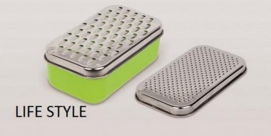 RALLADOR DOBLE CON RECIPIENTE REF.2451
